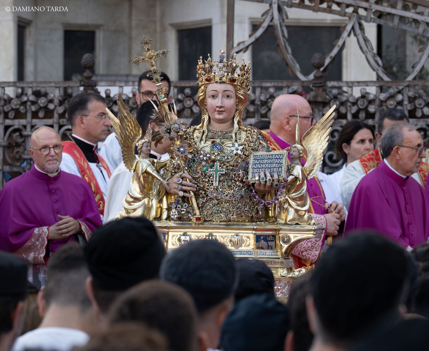Il Busto reliquiario di Sant'Agata tra vescovi e cardinali, celebrazioni del IX centenario, agosto 2026.